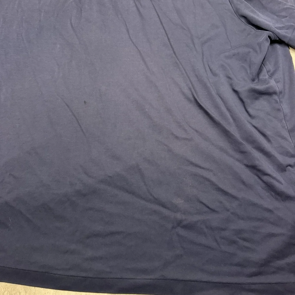 Polo Ralph Lauren Pima Soft Touch Polo Shirt Navy Blue Men's Size XXL Pony USA